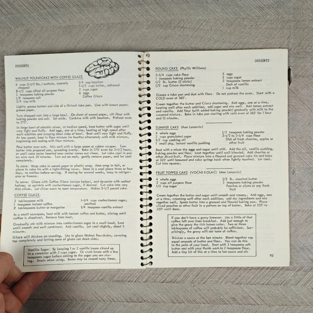 Kuhars Carousel Of Recipes Vintage Cookbook Local Ethnic Slavic Slovenian Polish